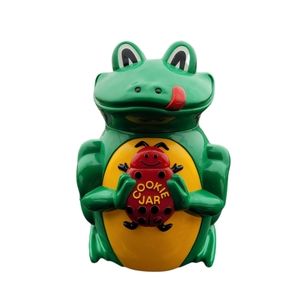 Vintage Frog Cookie Jar